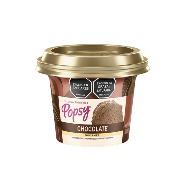 HELADO POPSY GOURMET CHOCOLATE - VASO 60g
