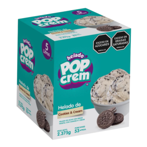 popcream helado de Cookles & Cream 5l